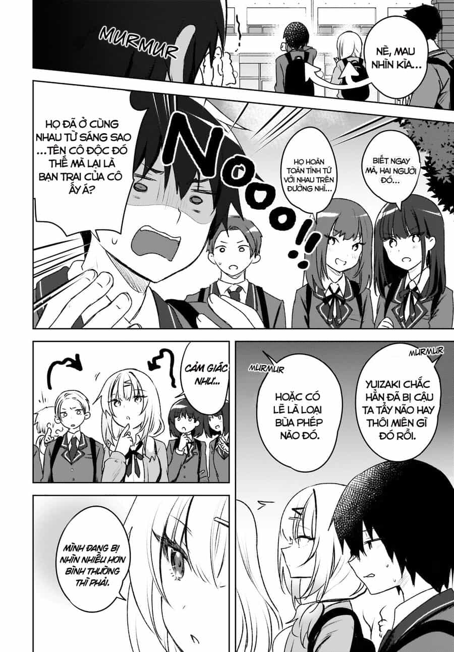 Ushiro No Seki No Gyaru Ni Sukarete Shimatta - Chương 3 - ảnh 23