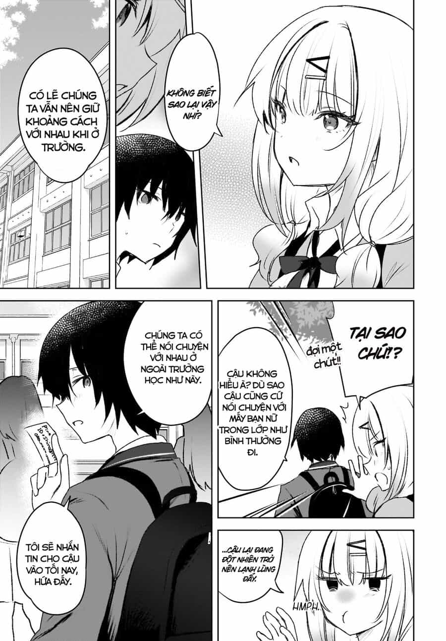 Ushiro No Seki No Gyaru Ni Sukarete Shimatta - Chương 3 - ảnh 24