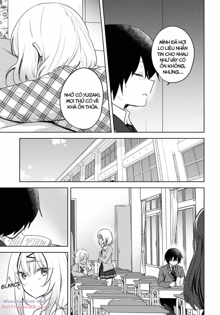 Ushiro No Seki No Gyaru Ni Sukarete Shimatta - Chương 4 - ảnh 17