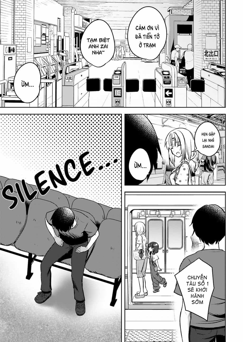 Ushiro No Seki No Gyaru Ni Sukarete Shimatta - Chương 6.1 - ảnh 20