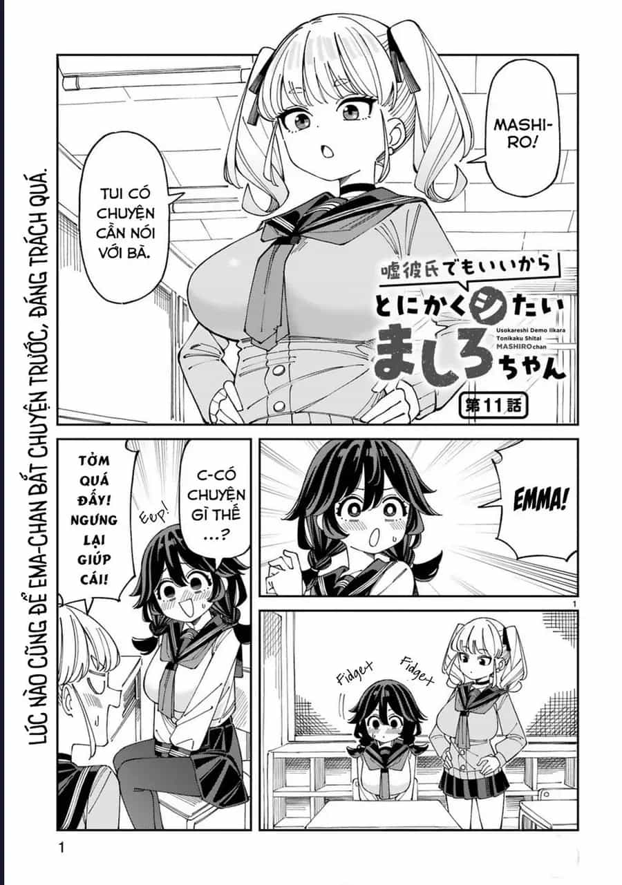 Uso Kareshi Demo Ii Kara Tonikaku Shitai Mashiro-Chan - Chương 11 - ảnh 2