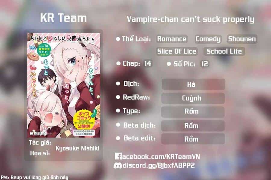 Vampire-Chan Can't Suck Properly - Chương 14 - ảnh 1