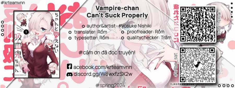 Vampire-Chan Can't Suck Properly - Chương 31 - ảnh 1