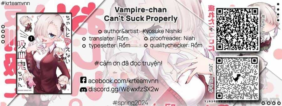 Vampire-Chan Can't Suck Properly - Chương 40 - ảnh 1