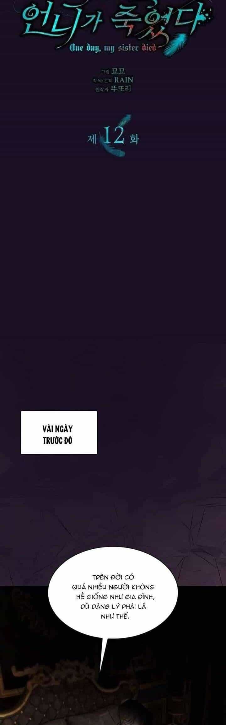 Vào Ngày Mà Chị Gái Tôi Qua Đời - Chương 12 - ảnh 8