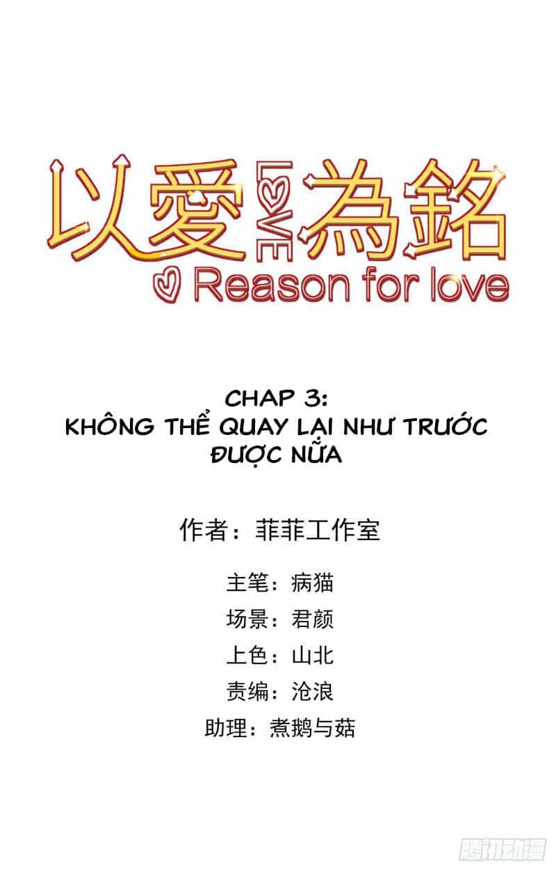 Vì Yêu Mà Khắc Cốt Ghi Tâm - Chương 3 - ảnh 3