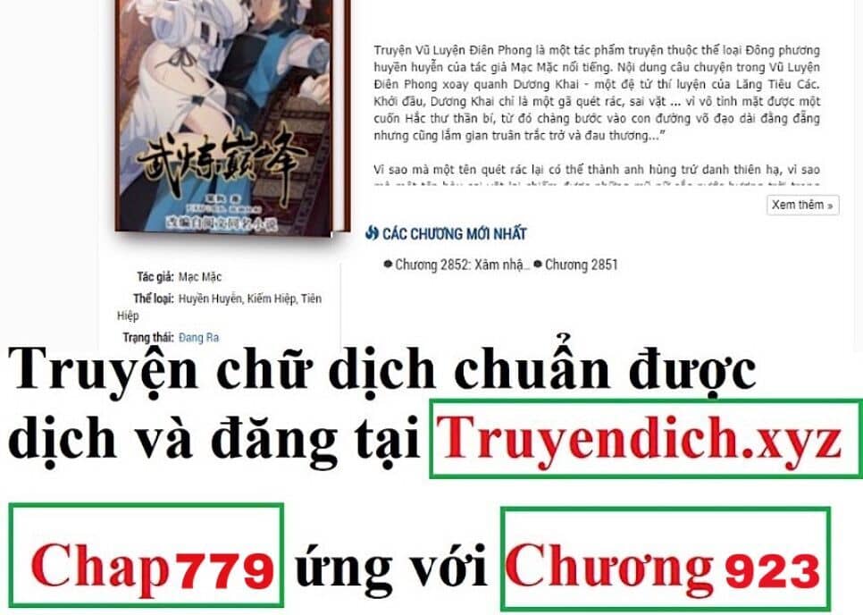 Võ Luyện Đỉnh Phong - Chương 779 - ảnh 15