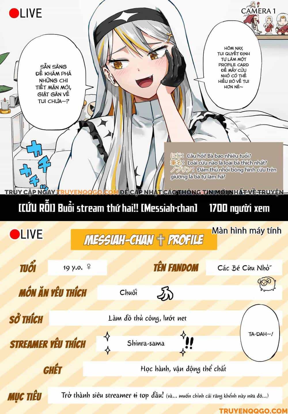 Vtuber Savior ✟ Messiah-Chan - Chương 7 - ảnh 2
