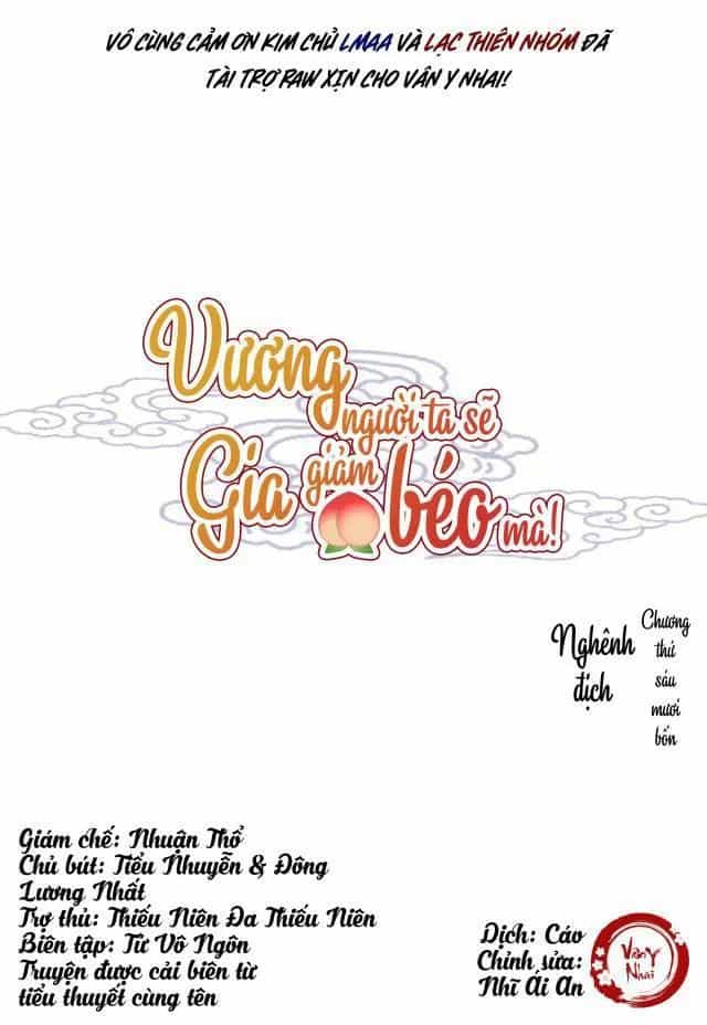 Vương Gia Người Ta Sẽ Giảm Béo Mà!!! - Chương 65 - ảnh 1