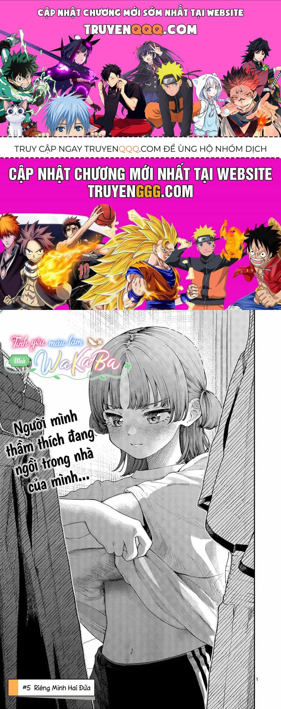 Wakaba-Sanchi No Aoi Koi - Chương 5 - ảnh 1