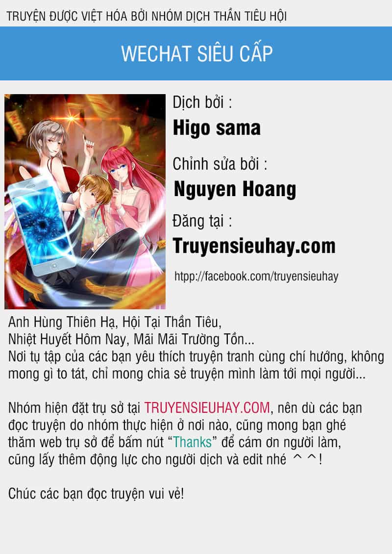 Wechat Siêu Cấp - Chương 36 - ảnh 1