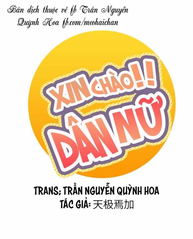 Xin Chào! Dân Nữ - Chương 27 - ảnh 1