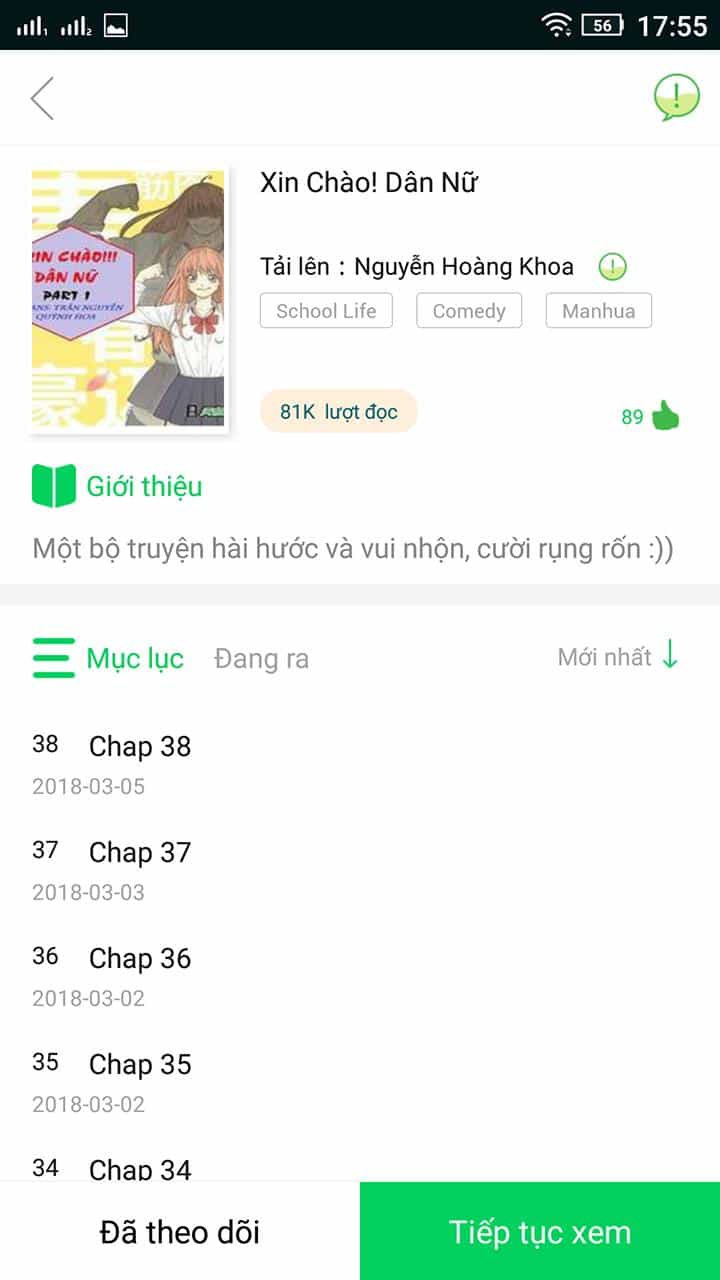 Xin Chào! Dân Nữ - Chương 36 - ảnh 17