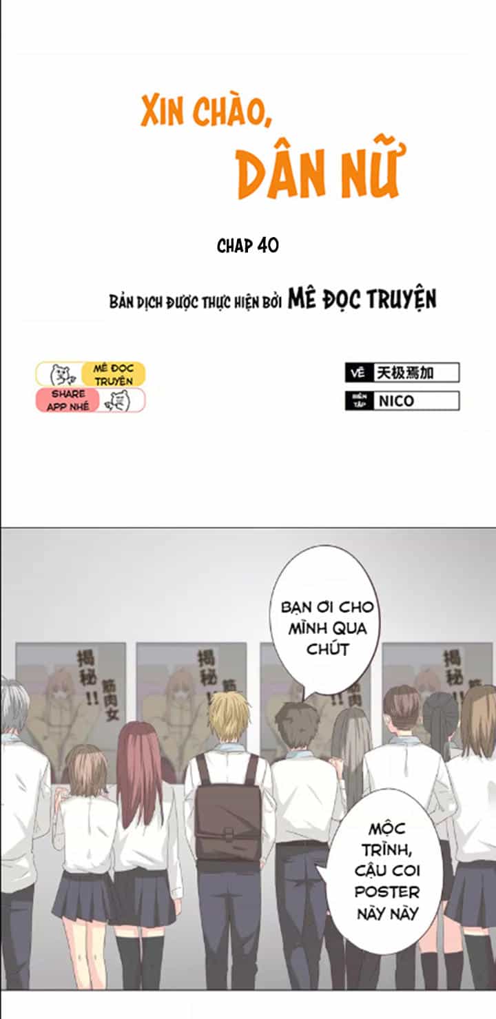 Xin Chào! Dân Nữ - Chương 40 - ảnh 1